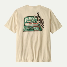 Mens Aquatic Action Organic T Shirt