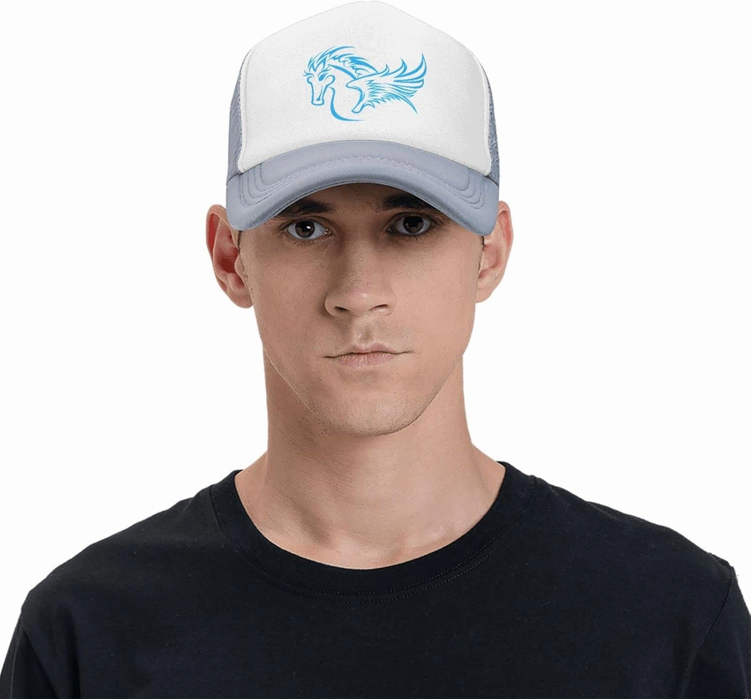 Mesh Dad Hat Adjustable Washed Panda Butterfly Baseball Dad Cap Funny Distressed Ball Trucker Cap