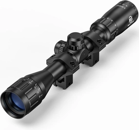 Midten 3-9x32 AO Rifle Scope Optics R4 Reticle Crosshair Scope with Mounts