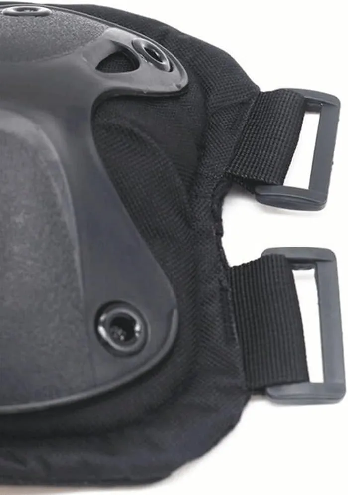 Military Knee Pad Elbow Pad Set Airsoft Knee Elbow Protective Pads Combat Paintball Skate Outdoor Sports Safety Guard Gear