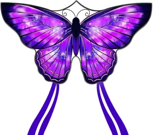 Mint's Colorful Life Butterfly Kite for Kids & Adults Easy to Fly, Large Single Line Kites with 300ft String Kite Handle