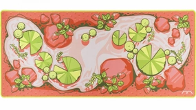 MK Strawberry Frog 2XL Desk Mat