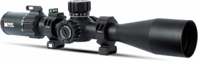 Monstrum Beast 3-18x50 FFP Rifle Scope | Featuring ED Glass, Adjustable Objective, Precision Turrets with Zero Stop, Daylight Bright Reticle, and Anti-Cant Scope Rings