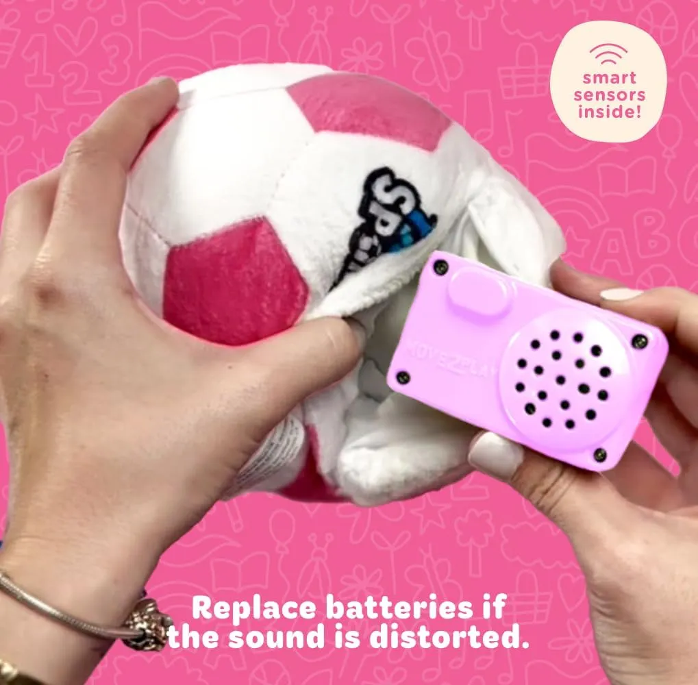 Move2Play, Hilariously Interactive Toy with Music & Sound Effects | Birthday Gift for Boy & Girl | Ball for Toddler & Baby | Indoor/Outdoor | 1, 2, 3  Year Old