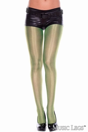 Music Legs Shiny Pantyhose in Multiple Colours
