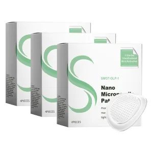 Nano Patch, Firming Skin and Body Shaping Care Patch, Natural Ingredients, Mild, Safe & Effective Body Care Pat-ch (3 boxes)