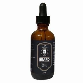 Natural Beard Oil, 100% Natural Plant-based Oils, Black Pepper and Mahogany Teakwood Scent (2 Oz), Nourishing Beard Oil, Organic Beard Oil, Made in the USA