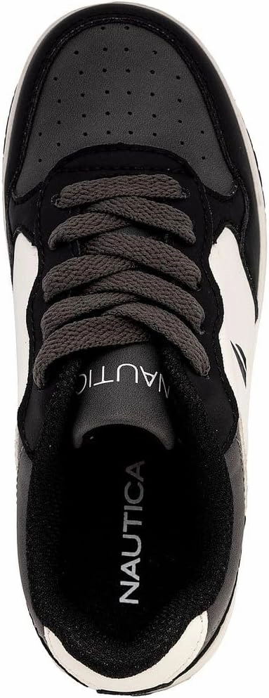 Nautica Boys Low-Top Sneakers, Basketball Tennis Shoes for Kids, Outdoor School Running Shoes - Sizes for Big Kid/Little Kid