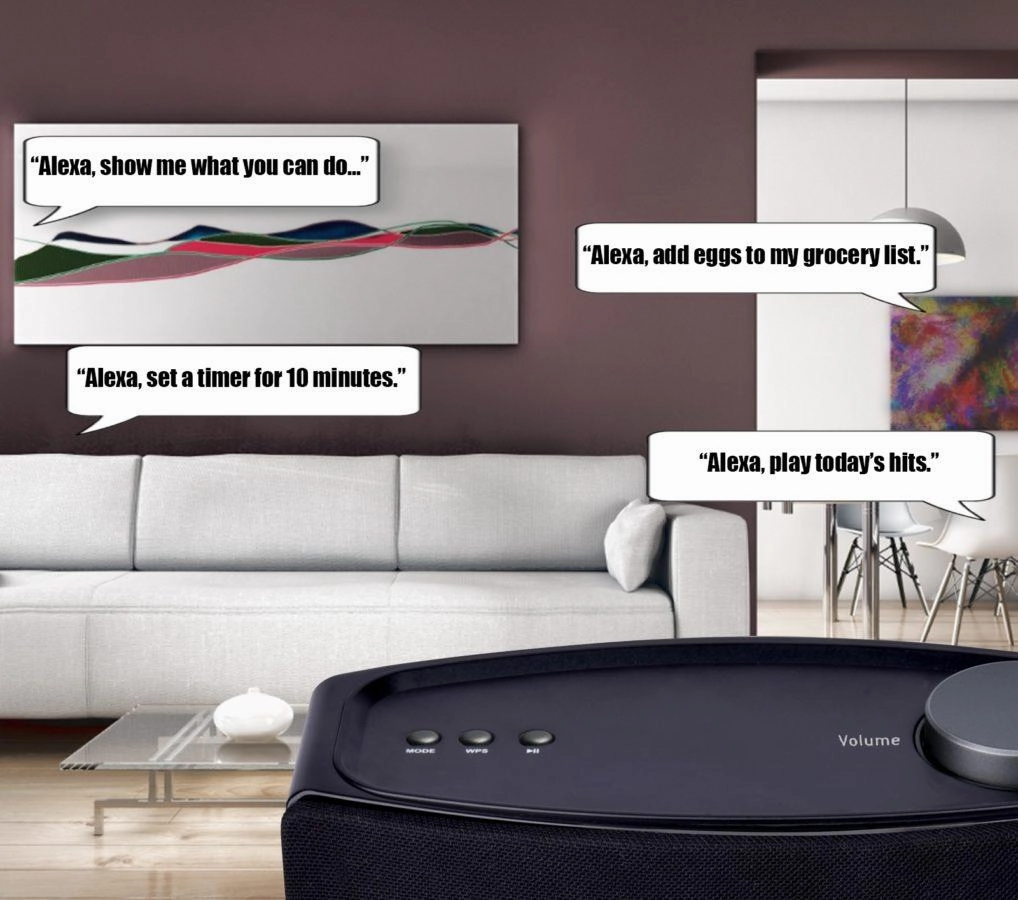 Naxa Wi-Fi & Bluetooth Multi-Room Speaker with Amazon Alexa Voice Control (NAS-5001)