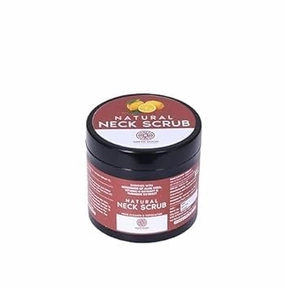 Neck Scrub, Cleanser and Exfoliator with Aloe Vera, Vitamin C, Turmeric Extract