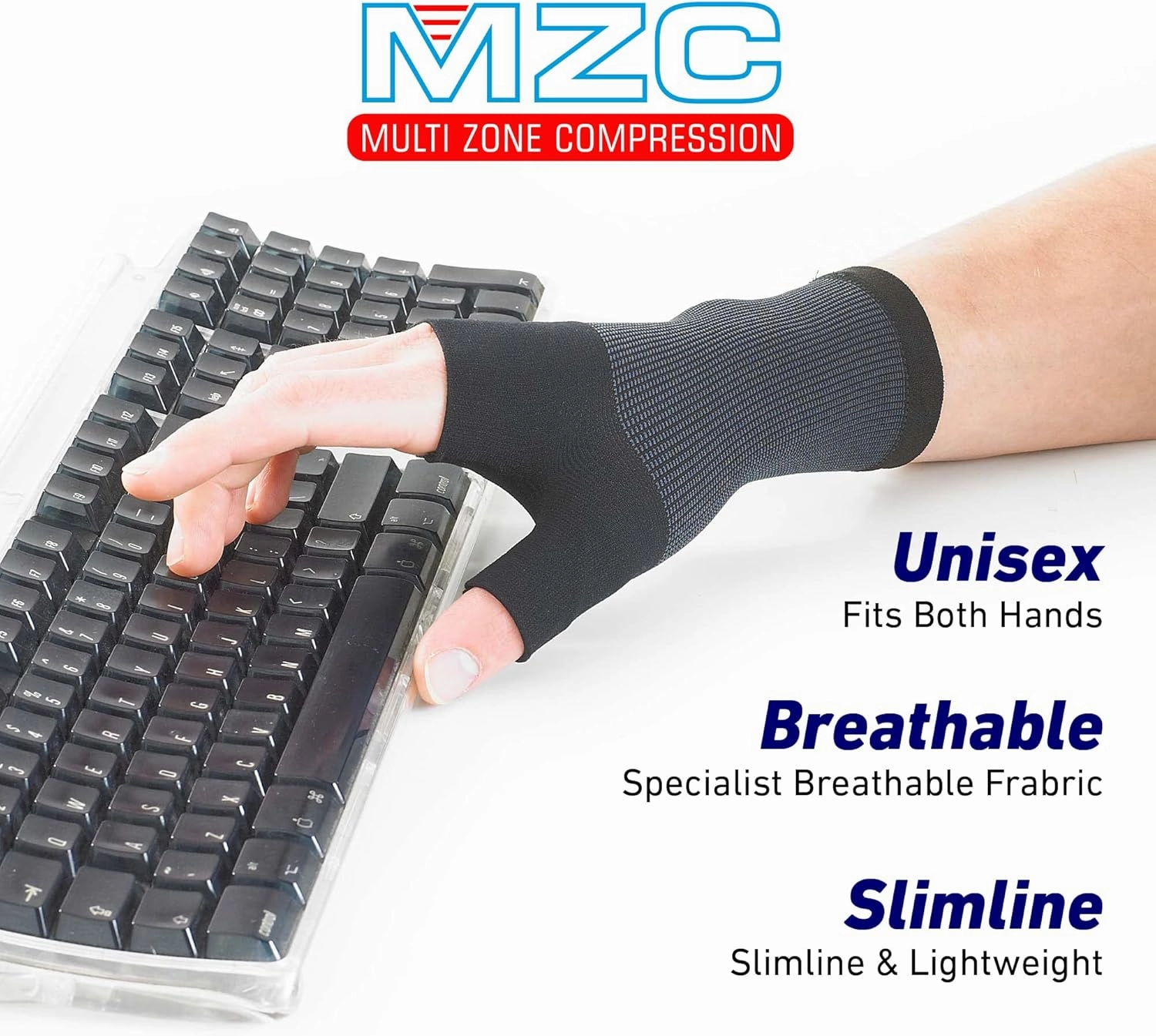 Neo-G Wrist and Thumb Support for Arthritis, Joint Pain, Tendonitis, Sprain - Wrist Brace Wrist Compression Hand Support - S - Black