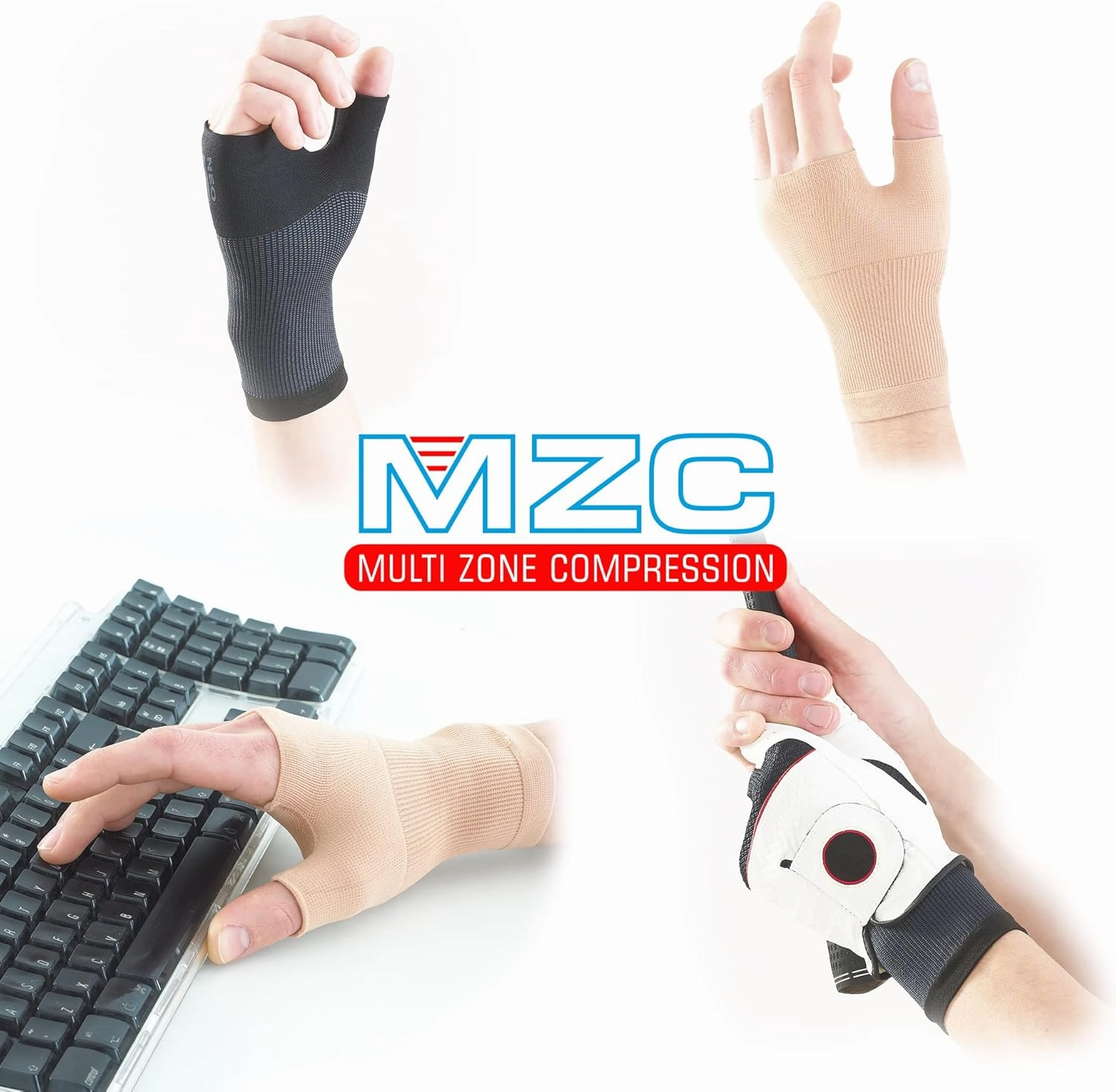 Neo-G Wrist and Thumb Support for Arthritis, Joint Pain, Tendonitis, Sprain - Wrist Brace Wrist Compression Hand Support - S - Black