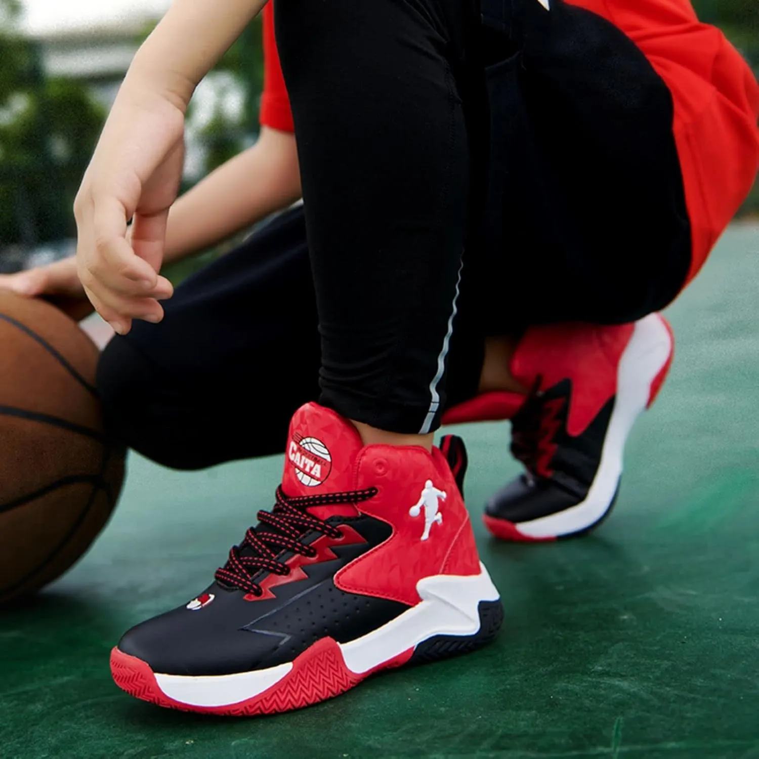 New Children's Non Slip Sports Basketball Shoes