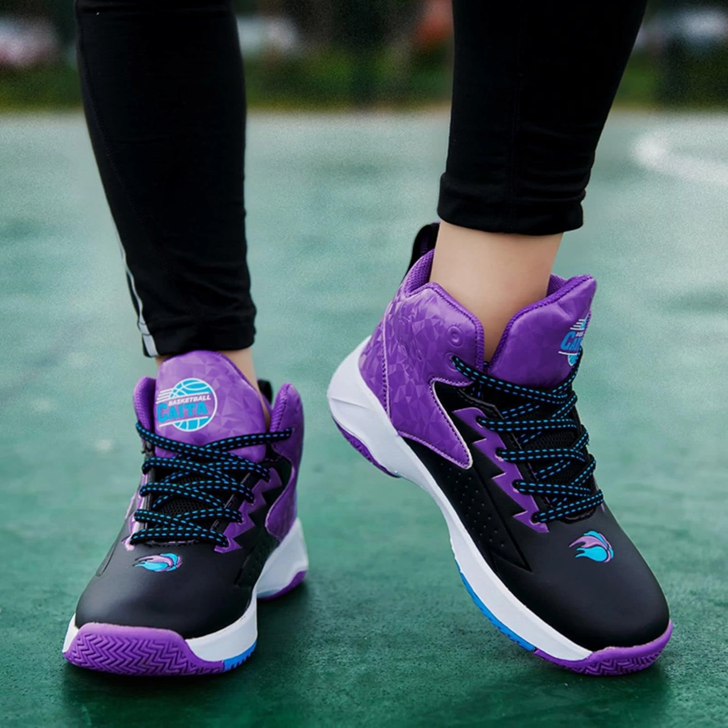 New Anti Slip and wear-Resistant Children's Basketball Shoes
