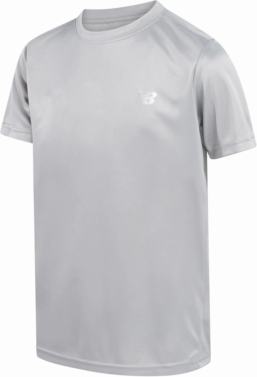 New Balance Boys' Active T-Shirts - 4 Pack Short Sleeve Crew Neck Athletic Performance Dry Fit Shirts for Boys (Sizes: 4-20)