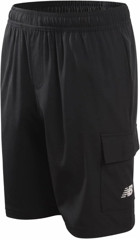 New Balance Boys Athletic Shorts - Lightweight Performance Woven Boys Gym Shorts with Pockets for Basketball Soccer (8-10)