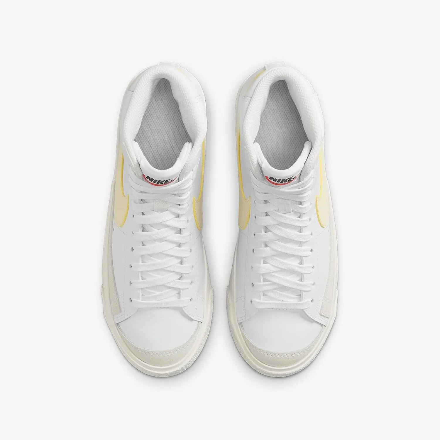 Nike Blazer Mid '77 Big Kids' Shoes (DA4086-130, White/Summit White/Sail/Alabaster)