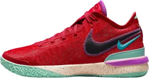 NIKE Lebron NXXT Gen Basketball Shoes (DR8784-600, Track Red/Teal Nebula/Emerald Rise/Black) Size 9.5