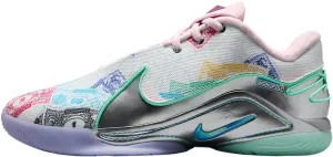 Nike Lebron XXII Currency Basketball Shoes (FZ1097-100, White/Green Glow/Pink Foam/Baltic Blue)