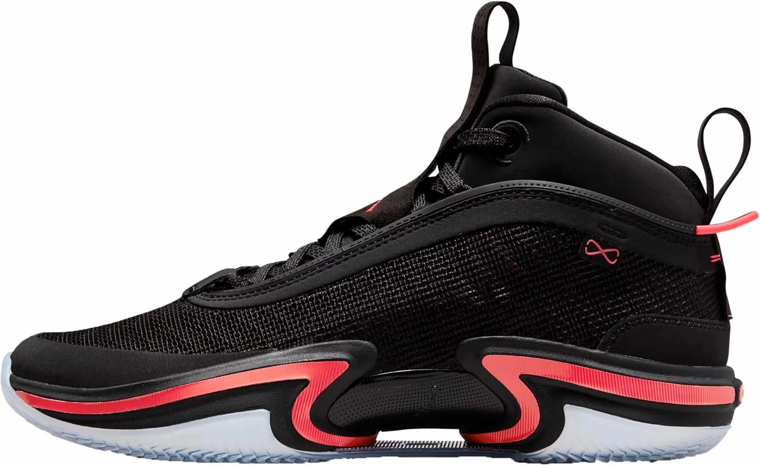 Nike Boy's Jordan AJ XXXVI Basketball Shoes 100, Black/Infrared 23, 5 US