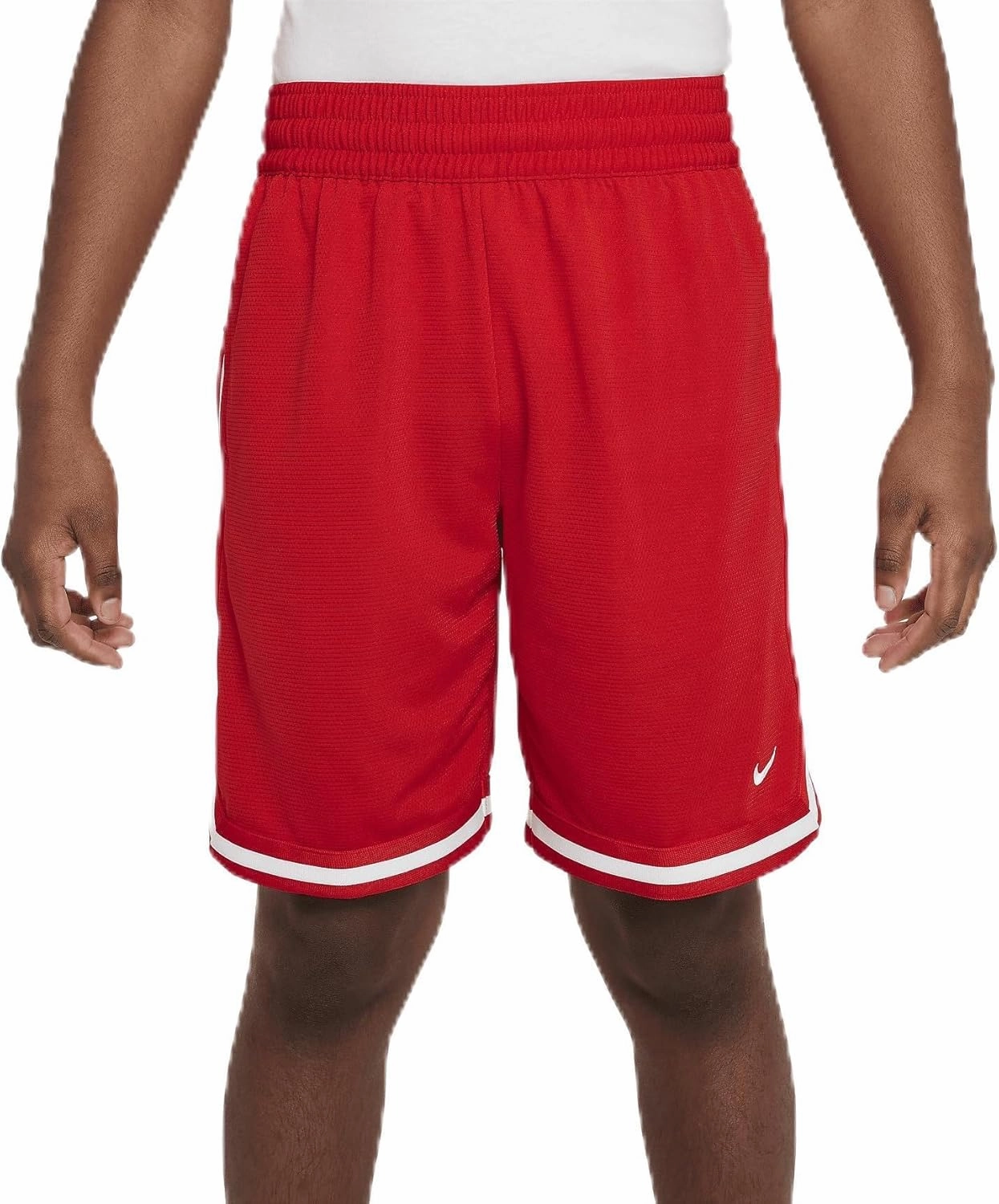 Nike Dri-FIT DNA Big Kids' (Boys') Basketball Shorts (University Red/White, FJ6802-657) Size X-Large