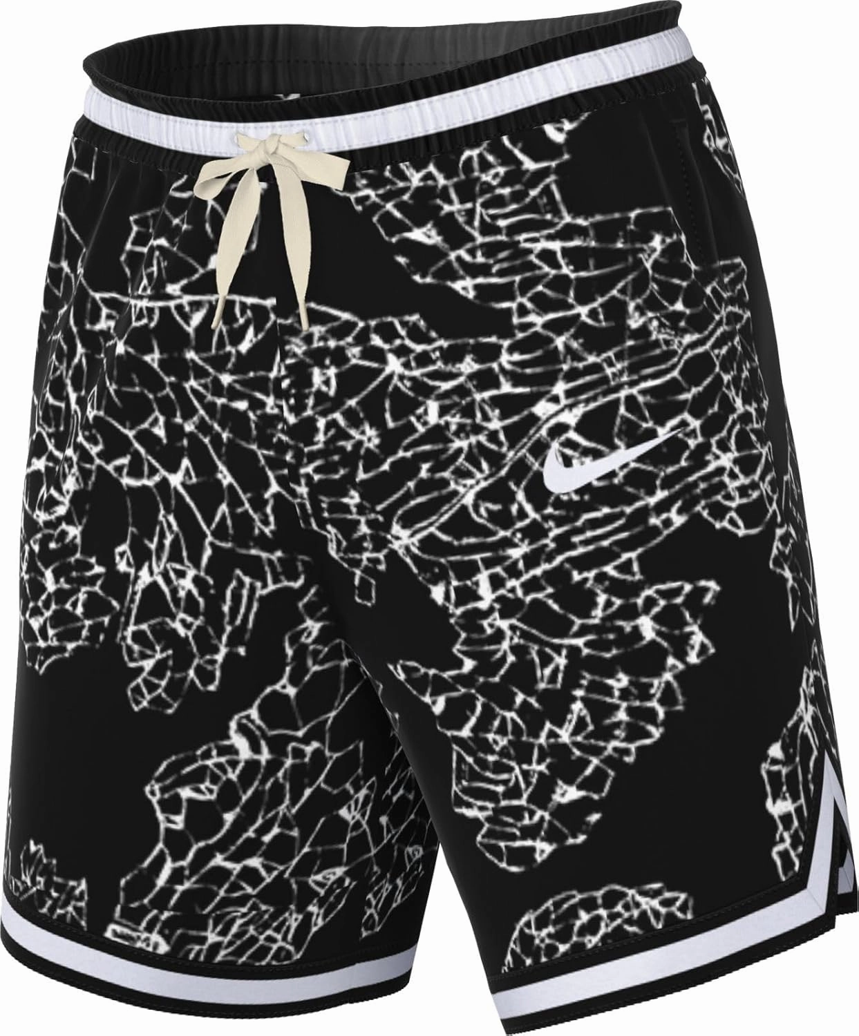 Nike Dri-FIT DNA Men's 10" Basketball Shorts (Black/White, FB6928-010) Size Medium