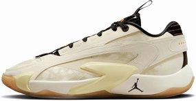 NIKE Jordan Luka 2 Men's Basketball Shoes (DX8733-100, Coconut Milk/Fossil/Lemon Drop/Black) Size 10.5