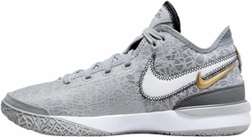 NIKE Lebron NXXT Gen Basketball Shoes (DR8784-004,Wolf Grey/White-Iron Grey-Black) Size 13