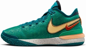 NIKE Lebron NXXT Gen Basketball Shoes (DR8784-301, GEODE Teal/Melon Tint/Stadium Green/Campfire Orange) Size 11.5
