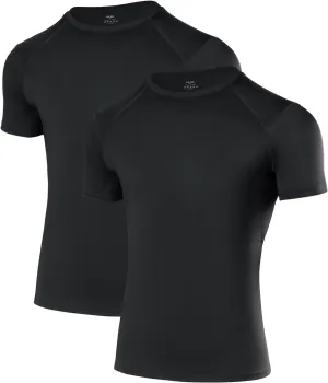 Niksa 1/2/3 Pack Boys Compression Shirt, Youth Athletic Quick Dry Undershirt Kids Sport Base Layer for Baseball Football