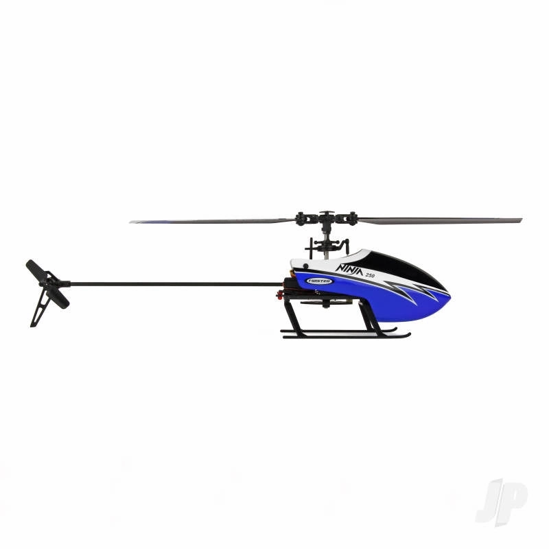 Ninja 250 Helicopter with Co-Pilot Assist, 6-Axis Stabilisation and Altitude Hold (Blue) TWST1001B