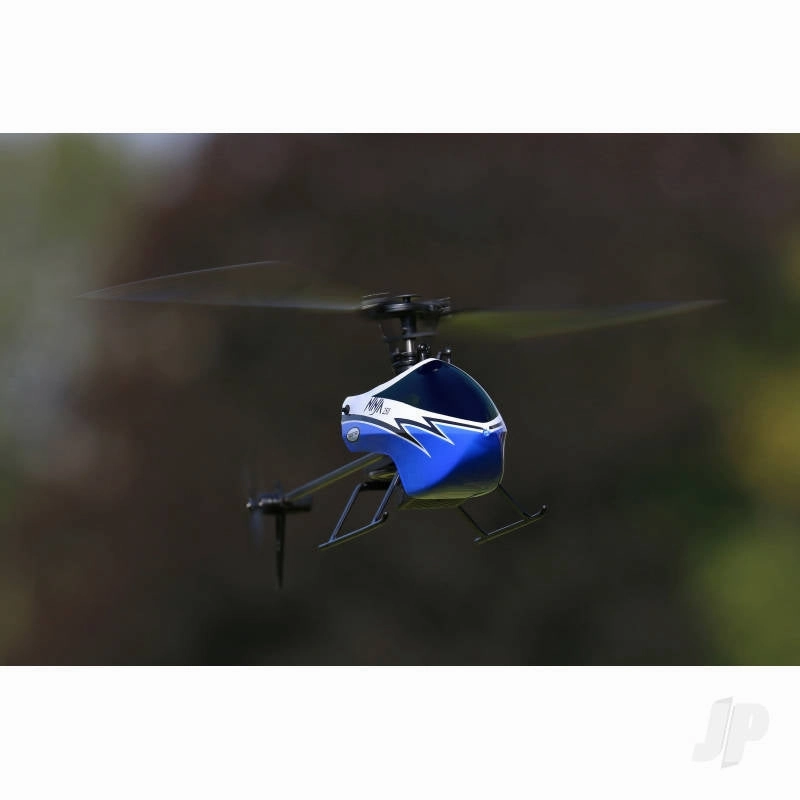 Ninja 250 Helicopter with Co-Pilot Assist, 6-Axis Stabilisation and Altitude Hold (Blue) TWST1001B