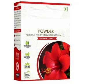 NK H.i.b.i.s.c.u.s powder for hair g.r.o.w.t.h (200 Grams) and face pack
