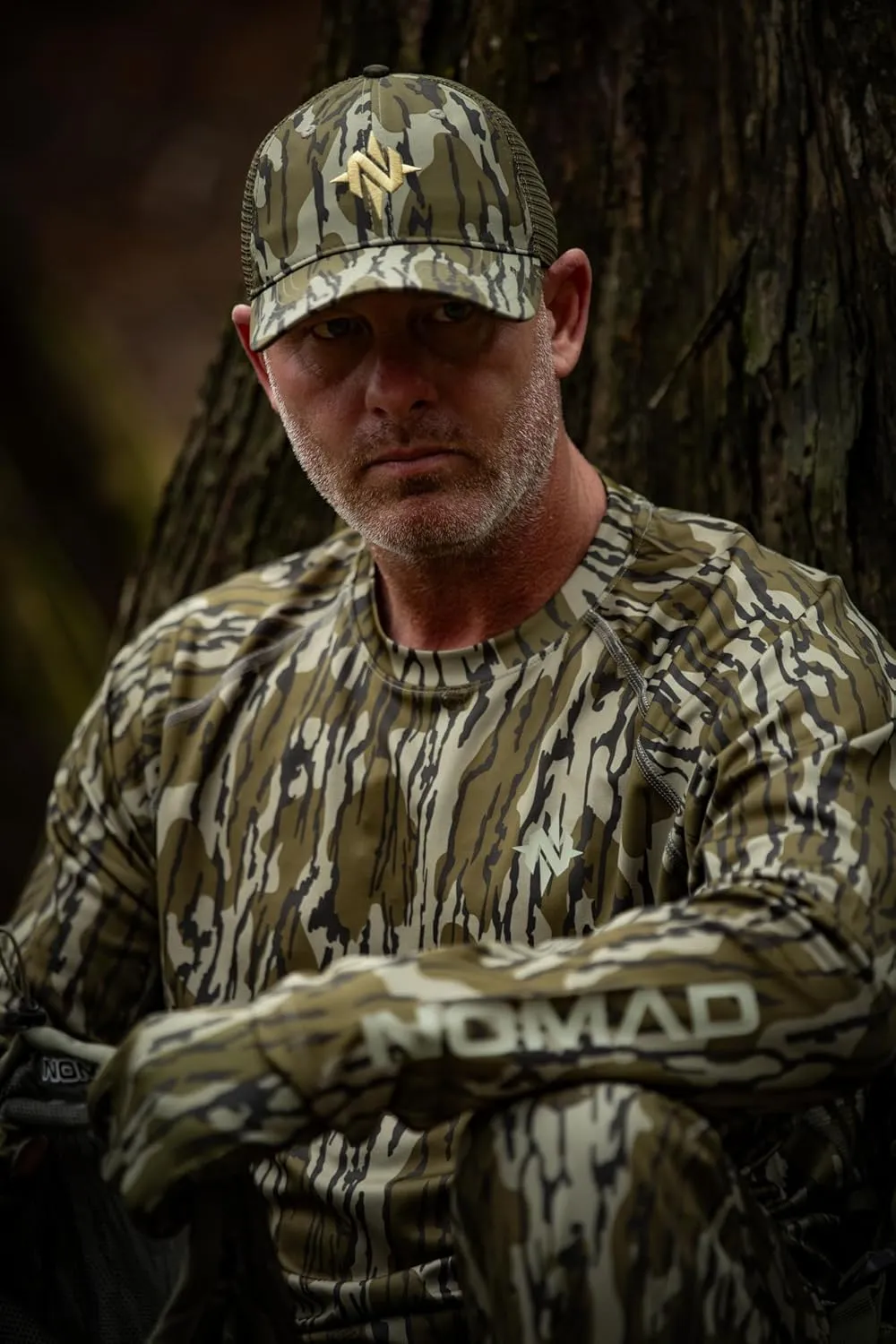 Nomad Men's Trucker Hat, Camo & Solid Adjustable Hunting Ball Cap