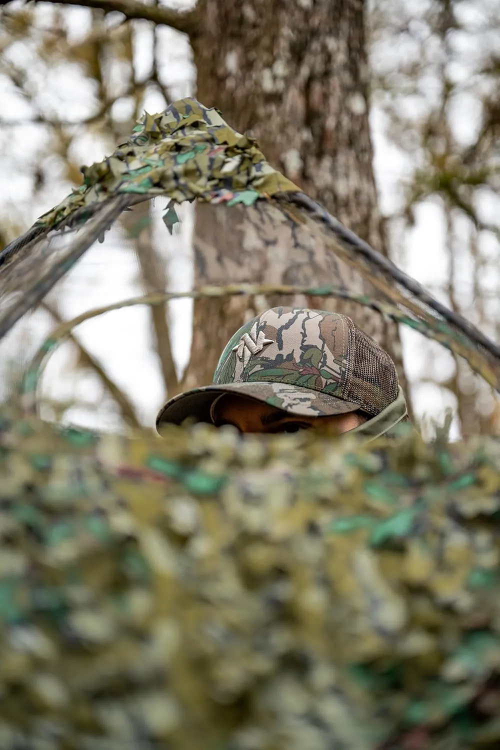 Nomad Men's Trucker Hat, Camo & Solid Adjustable Hunting Ball Cap