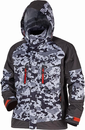 NORFIN Pro Dry 3 Rain Jacket - Waterproof Insulated and Breathable - Wind Resistant - Jacket with Hoodie