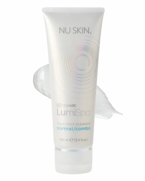 Nu Skin ageLOC LumiSpa Cleanser 3.4 fl oz (Normal/Combo) - Expertly Formulated Skincare Solution for Precise, Gentle Cleansing, and Enhanced LumiSpa Performance, Infused with ageLOC Technology