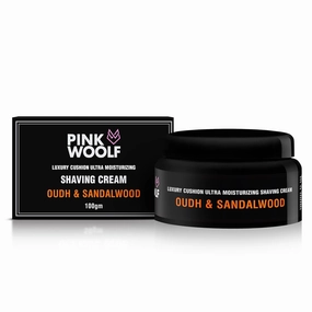Oudh & Sandalwood Shaving Cream for Men | Moisturizing Formula for Close, Comfortable Shave | Hydrates Skin, Softens Beard, Reduces Irritation | Smooth Shave Experience | 100g Tube