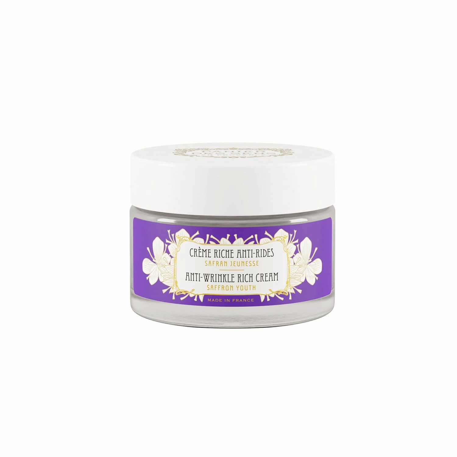 Panier des Sens - NEW Anti Aging Face Cream - Hyaluronic Acid   Saffron Extract - Anti Wrinkle and Lift - Skin Care for Women Made in France - Facial Moisturizer 95% Natural Ingredients – 1.7 floz