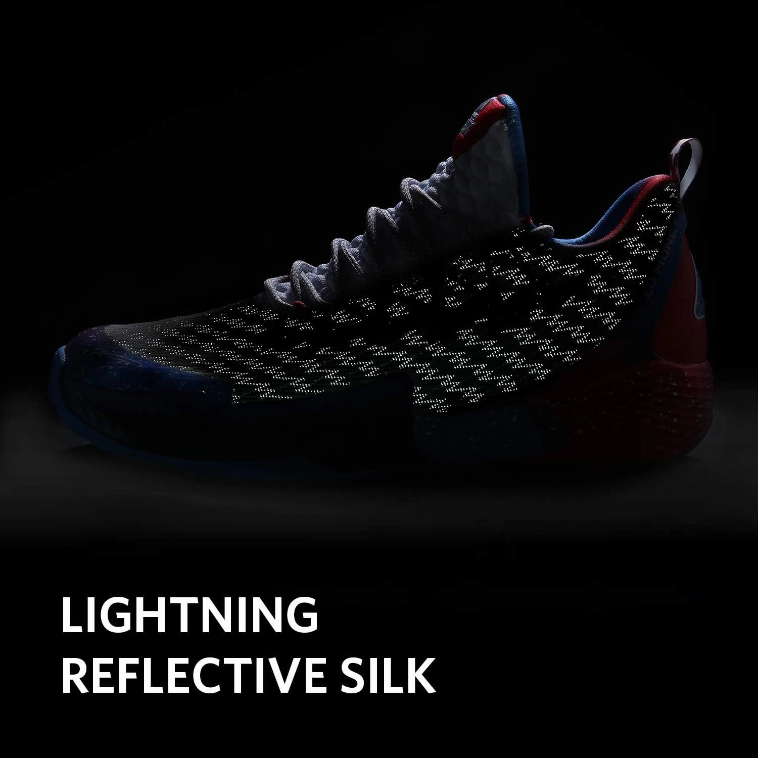 PEAK Men's Sneakers, Lou Williams Lightning Sport Shoes for Basketball, Running, Walking