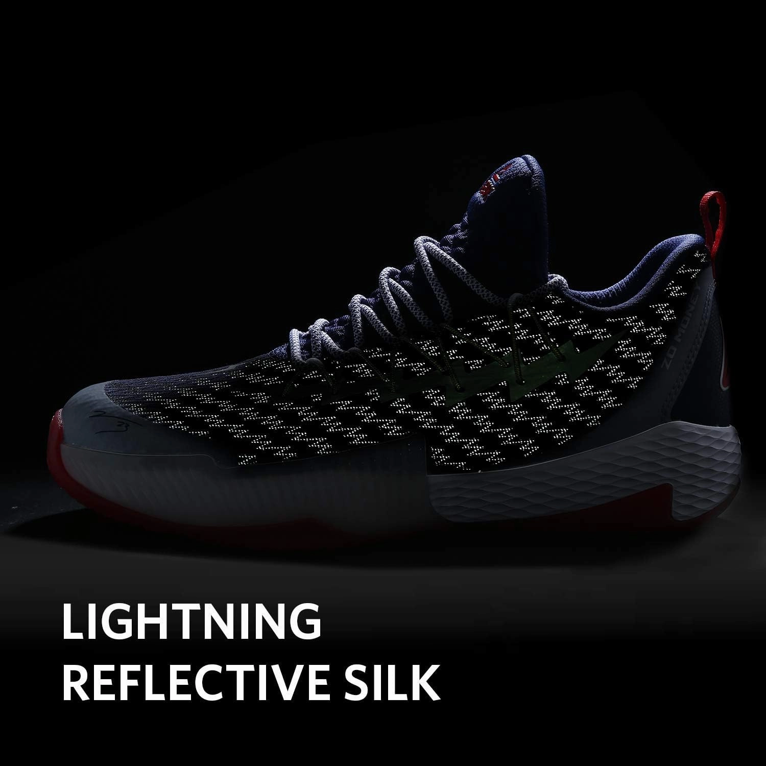 PEAK Men's Sneakers, Lou Williams Lightning Sport Shoes for Basketball, Running, Walking