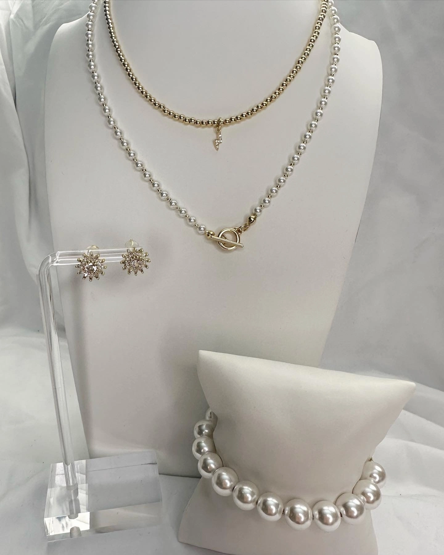 Pearl Ball Bracelet