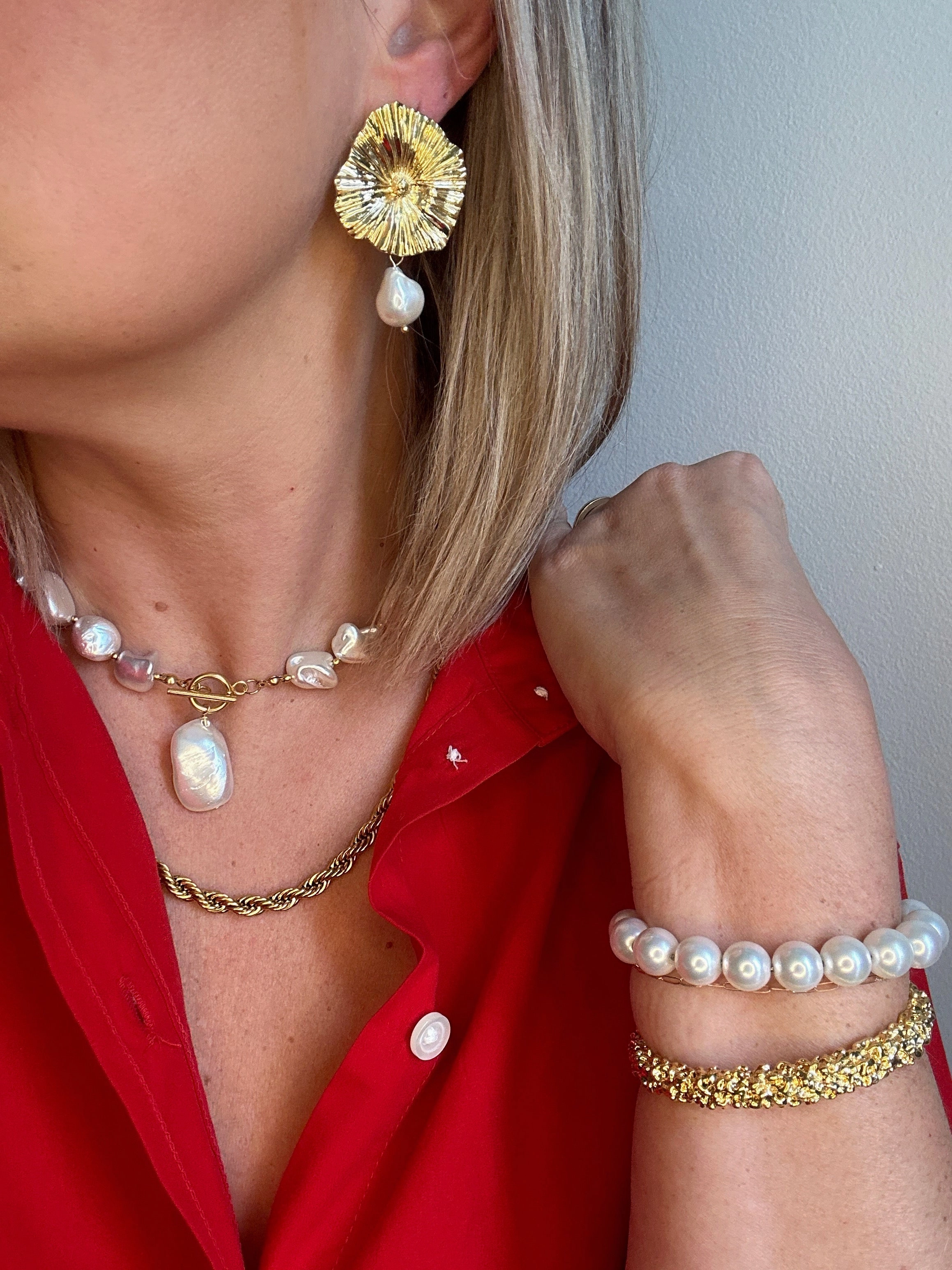Pearl Ball Bracelet