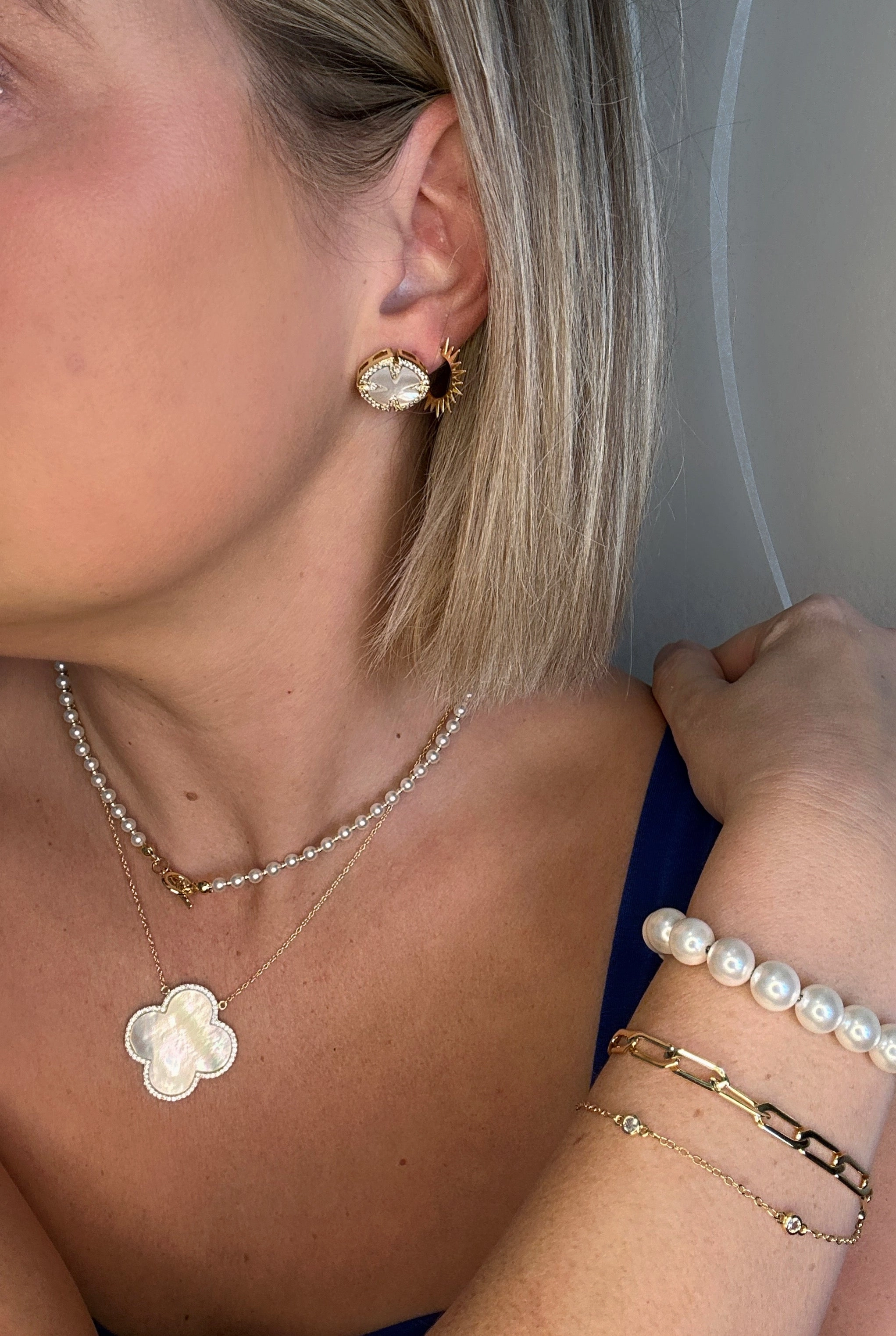 Pearl Ball Bracelet