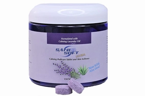 Pedicure Tablets for Foot Soaks, Whiten Nails, Softens Skin with Aloe Vera, All Natural, Vegan, 150 count (Lavender)