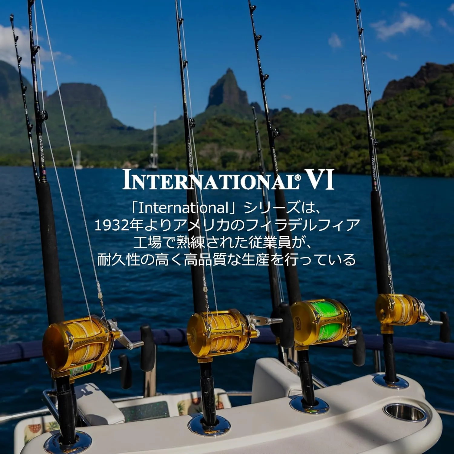 Penn International VI Conventional Fishing Reels (All Models & Sizes)