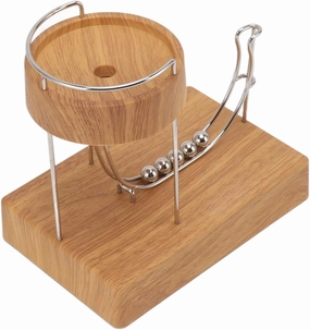 Perpetual Motion Machine Desk Toy, Stainless Steel Kinetic Art Perpetual Motion Simulator