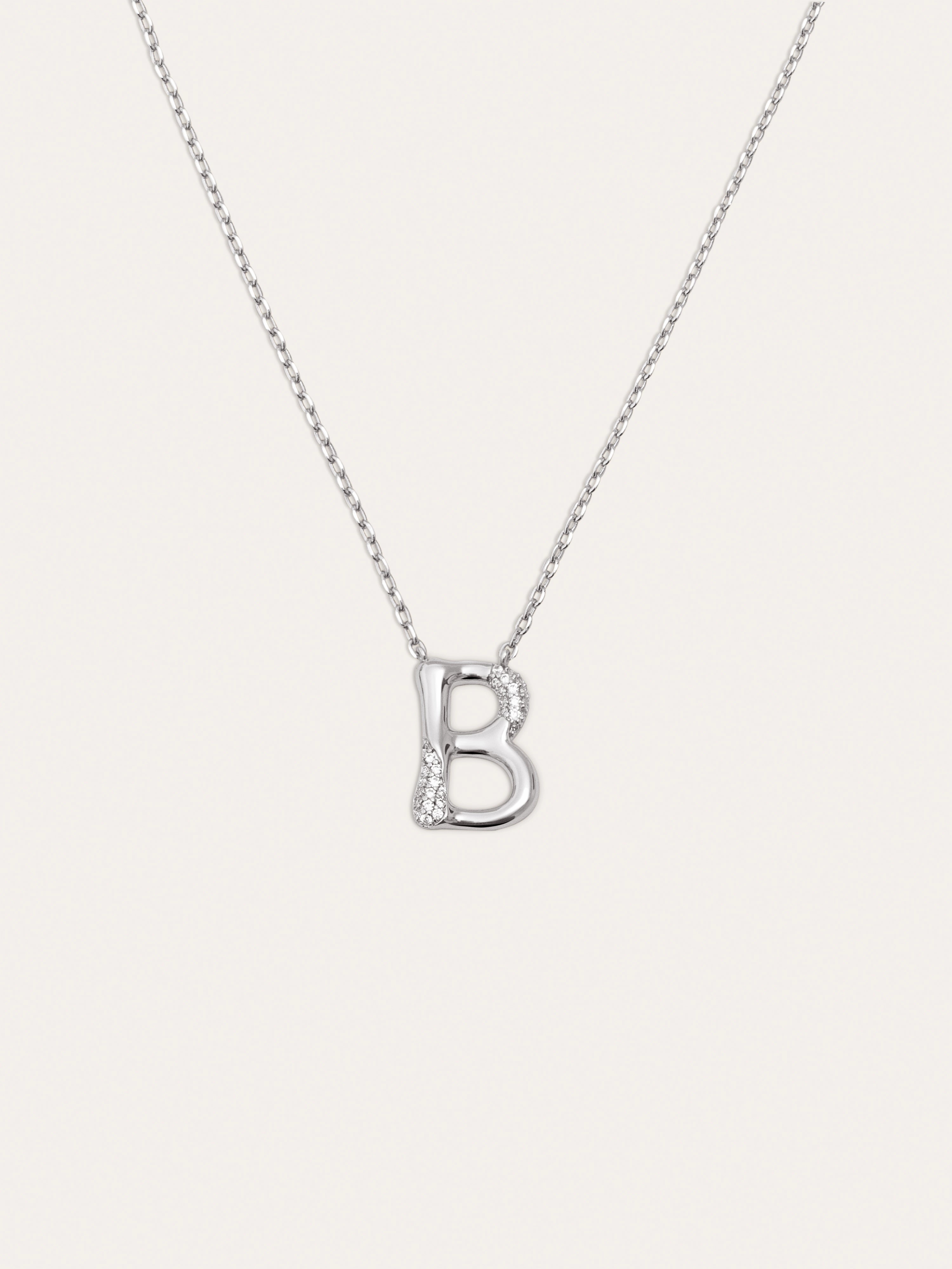 Personalized Shiny Letter Necklace