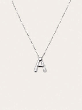 Personalized Shiny Letter Necklace