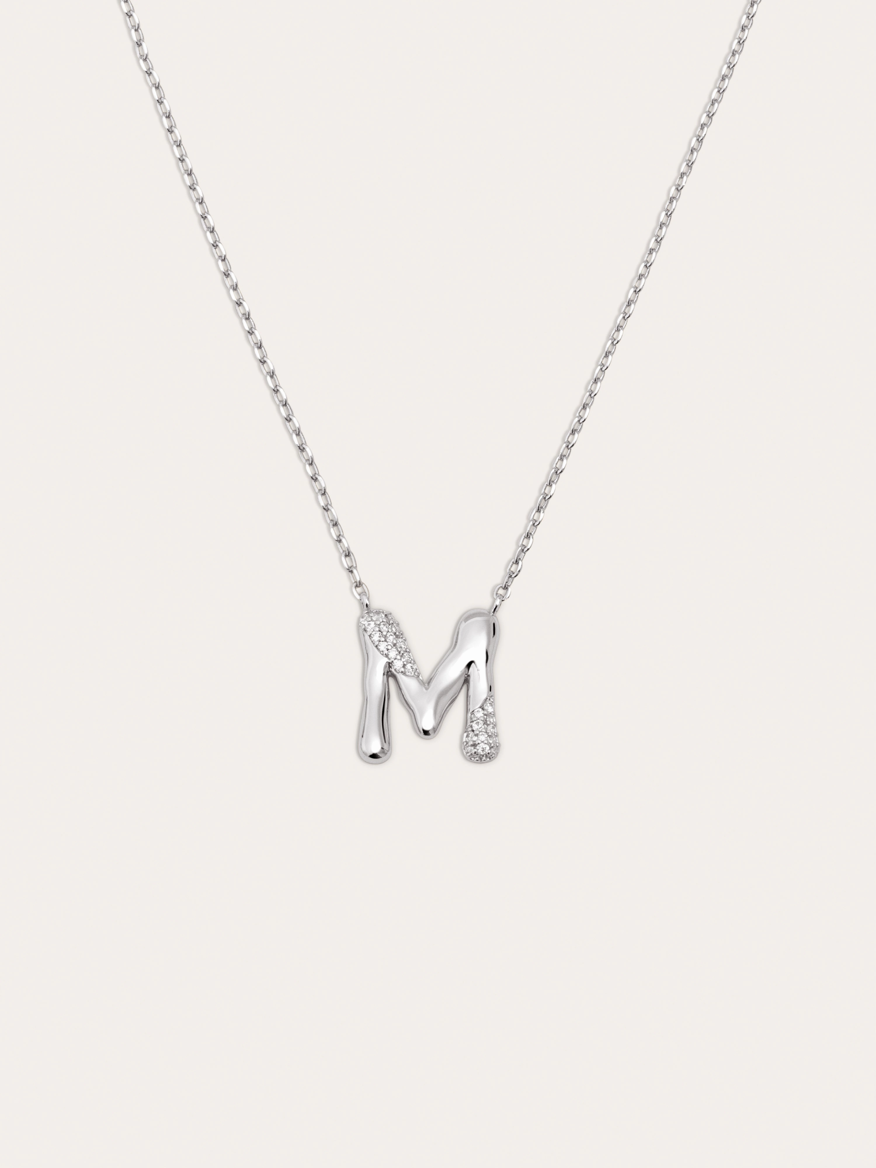 Personalized Shiny Letter Necklace